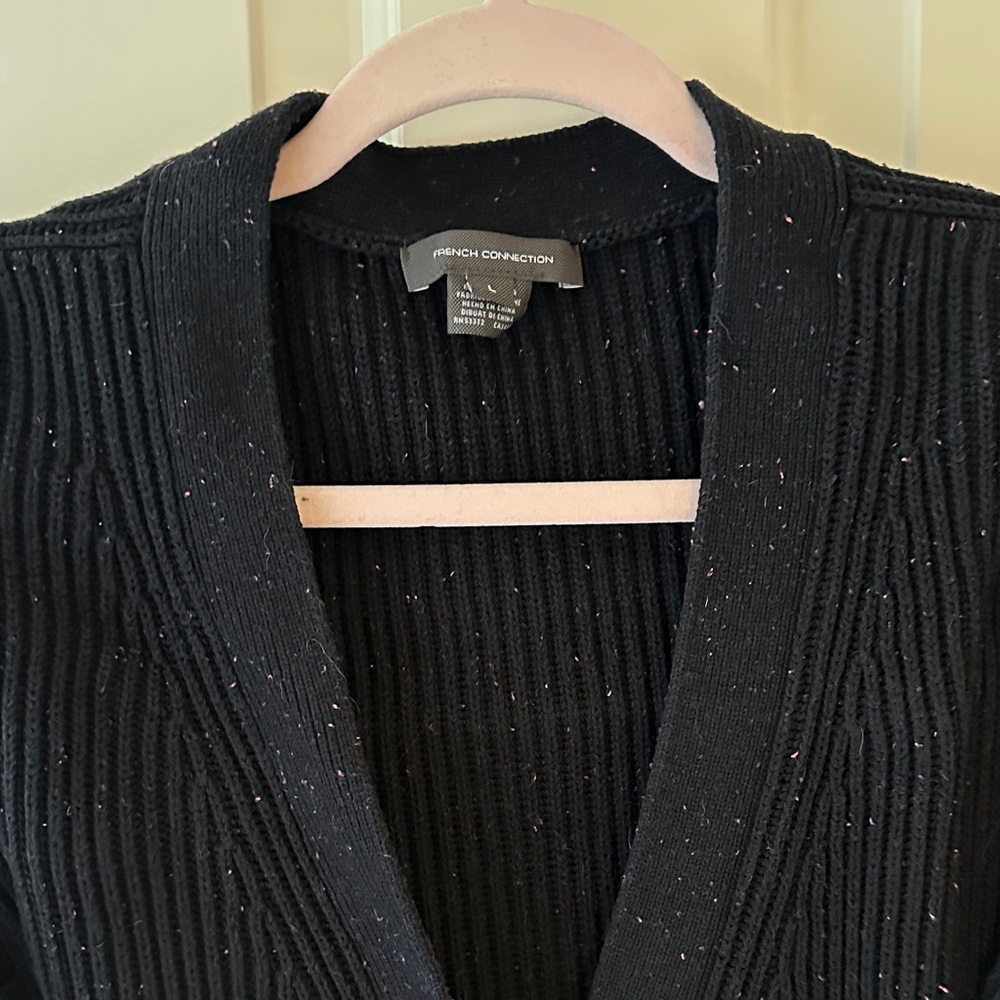 French Connection Black Knit Sweater